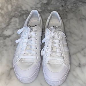 ADIDAS Nizza Platform White sneaker!